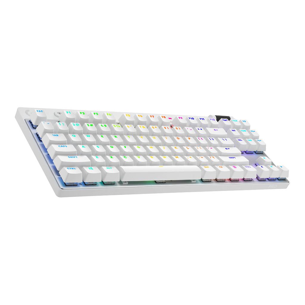 Tastierë Gaming Pa kabllo Logitech G PRO X TKL / 2.4 GHz + Bluetooth / Mekanike Logitech Tactile / Tenkeyless / QWERTZ / German / RGB - Bardhë - 2