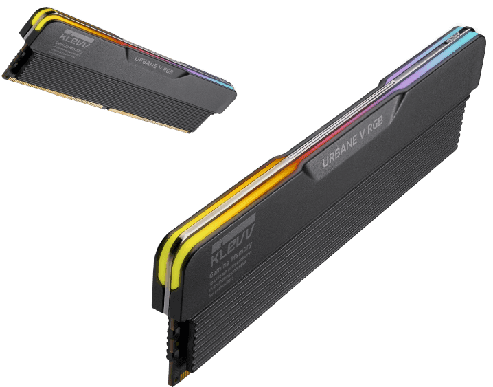 RAM Memorie DDR5 KLEVV URBANE V RGB, 32GB (2x16GB), 6000MT/s, CL30 - Zezë - 1