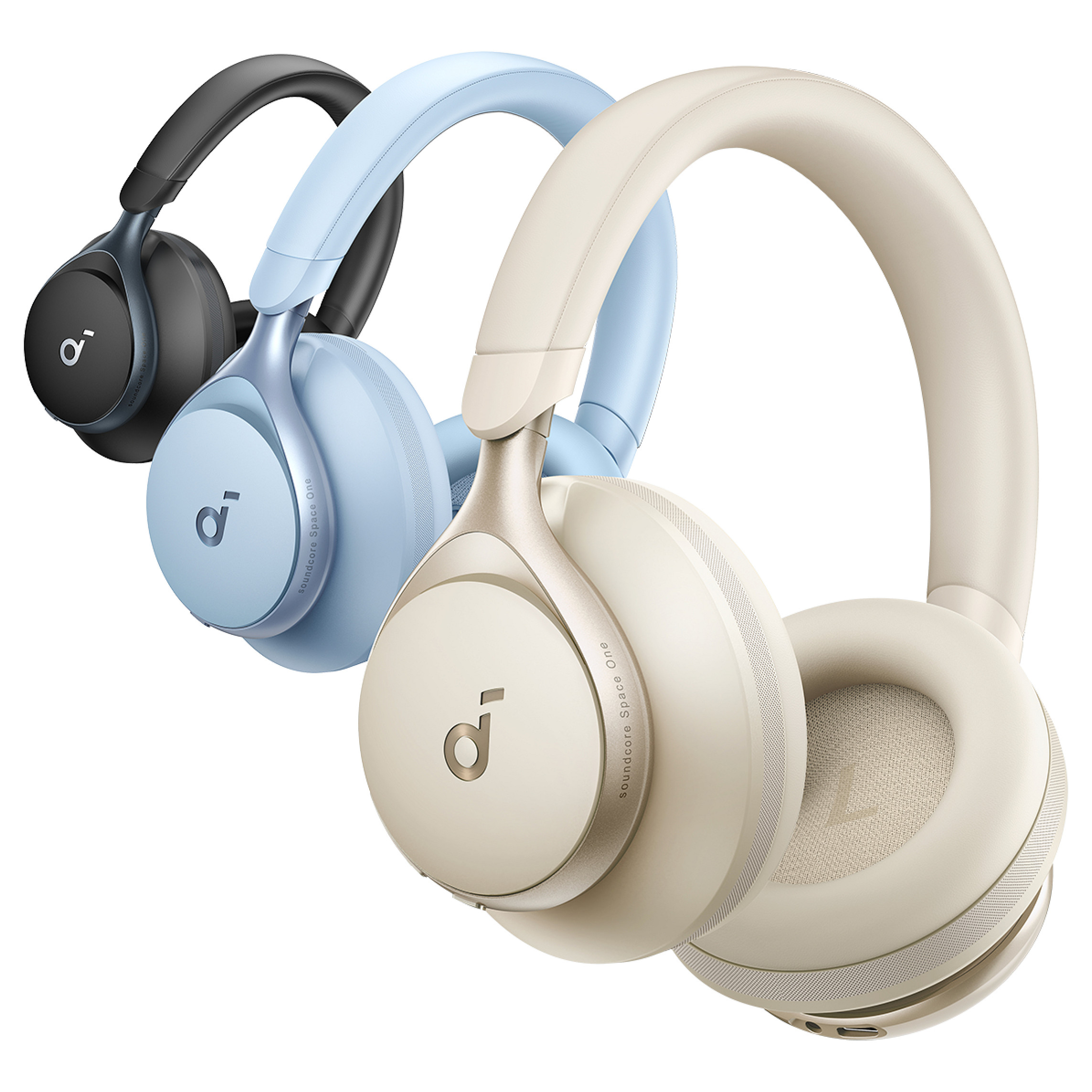 Kufje pa kabllo Anker Soundcore Space One Over-Ear – Bardhë - 2