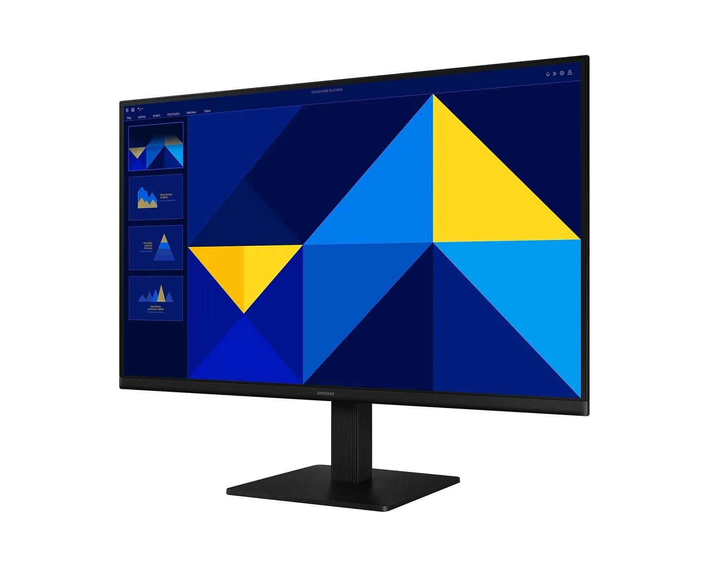 Monitor Samsung Essential S30GD LS27D302GAUXEN, 27", Full HD IPS, 100Hz, 5ms, HDMI+VGA - Zezë - 2