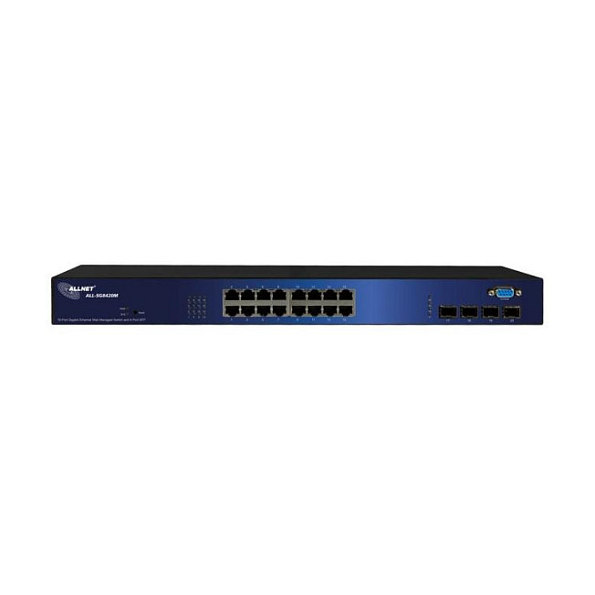 Switch ALLNET 16+4P Allnet ALL-SG8420M M - 2