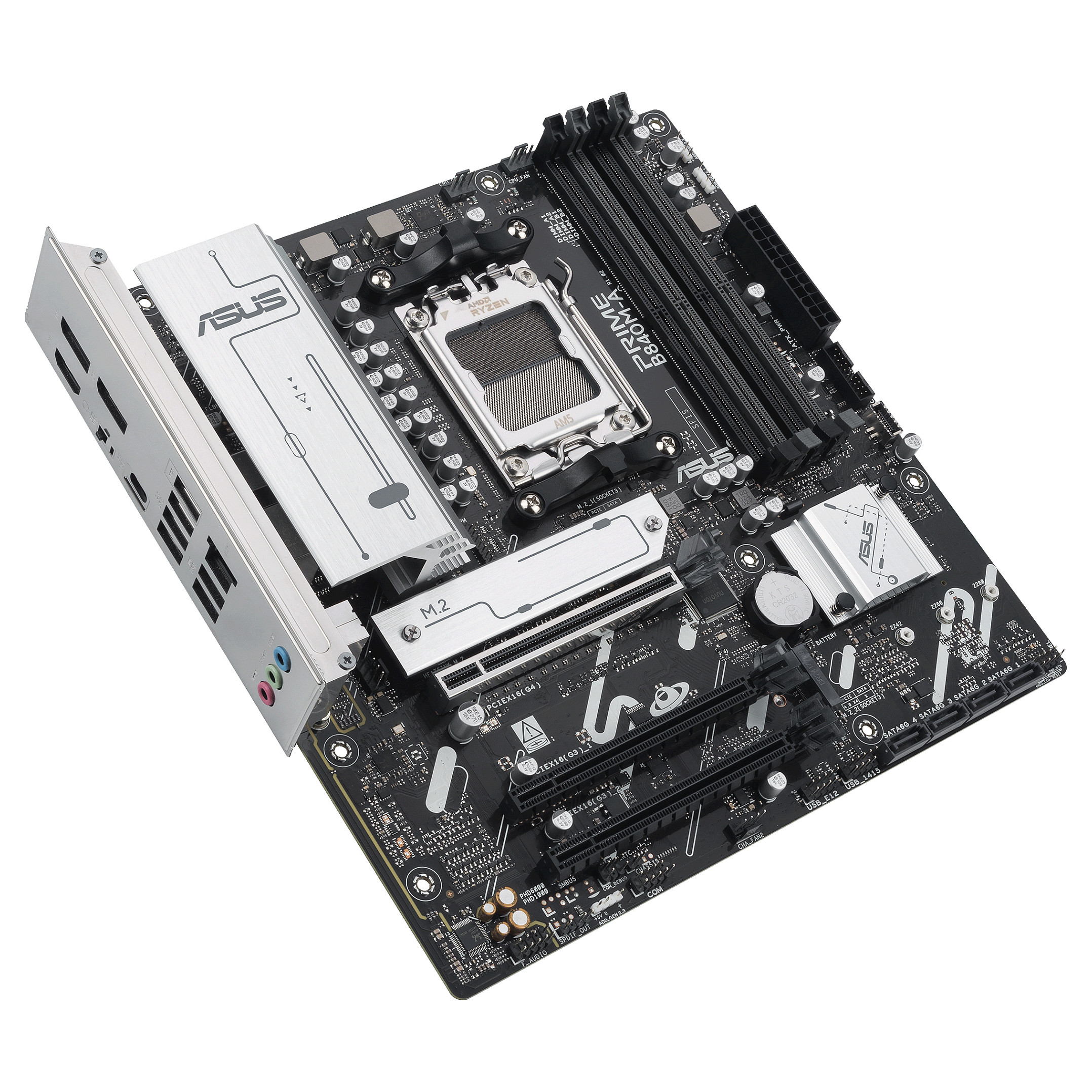 Pllakë Amë ASUS AMD PRIME B840M-A-CSM DDR5 mATX - 5