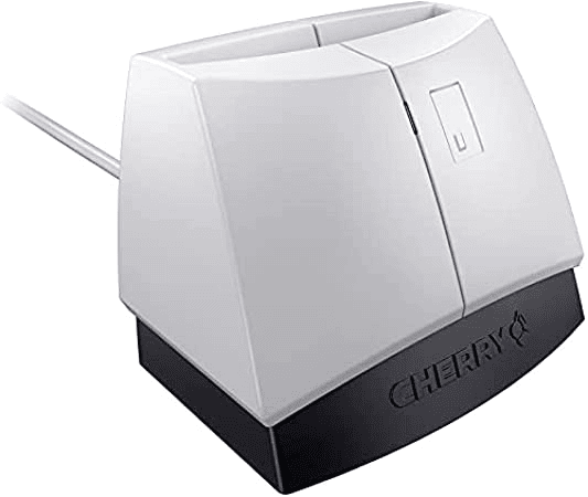 SmartCard Reader Cherry ST1144G / ST-1144UB – Zezë/Bardhë - 1