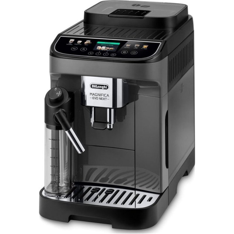 Aparat për kafe De'Longhi Magnifica Evo Next / Auto / 15 Bar / 1.8L – Hiri/Zezë - 2