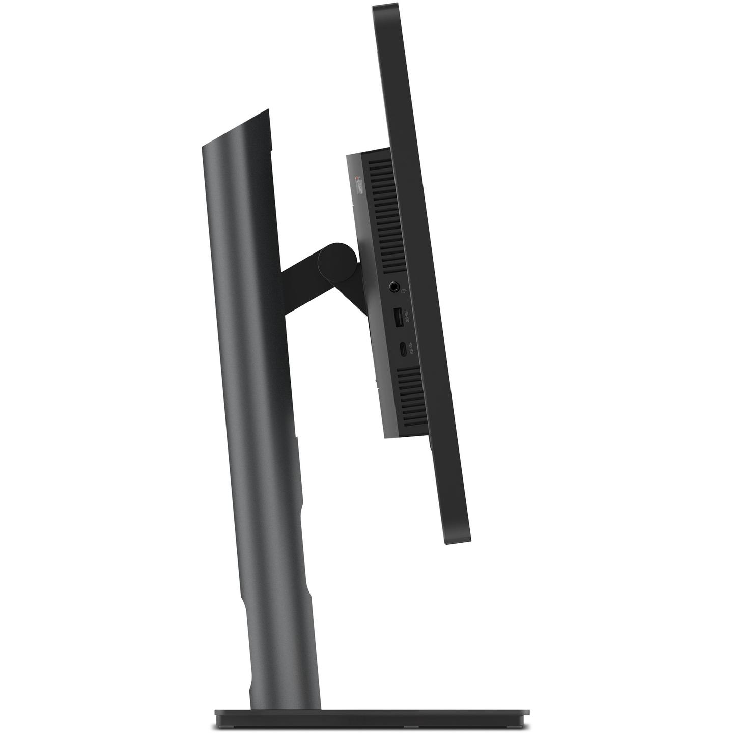 Monitor Lenovo ThinkVision P27h-30, 27", QHD IPS, 60Hz, 4ms, HDMI+DP+USB-C+USB - Zezë - 8