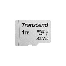 Kartë Memorie SD CARD microSD 1TB Transcend SDXC USD300S-A w/Adapter - 1