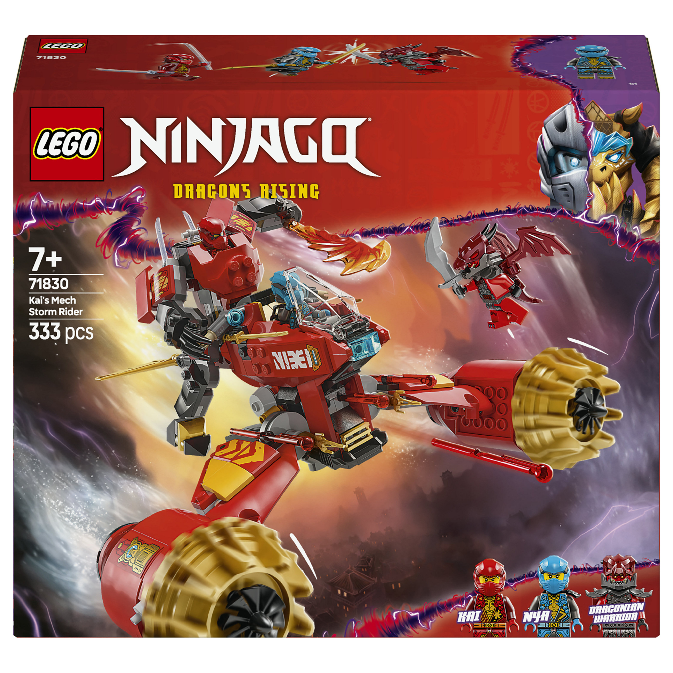 Lego Ninjago  71830 / Kai’s Storm Rider Mech - 1