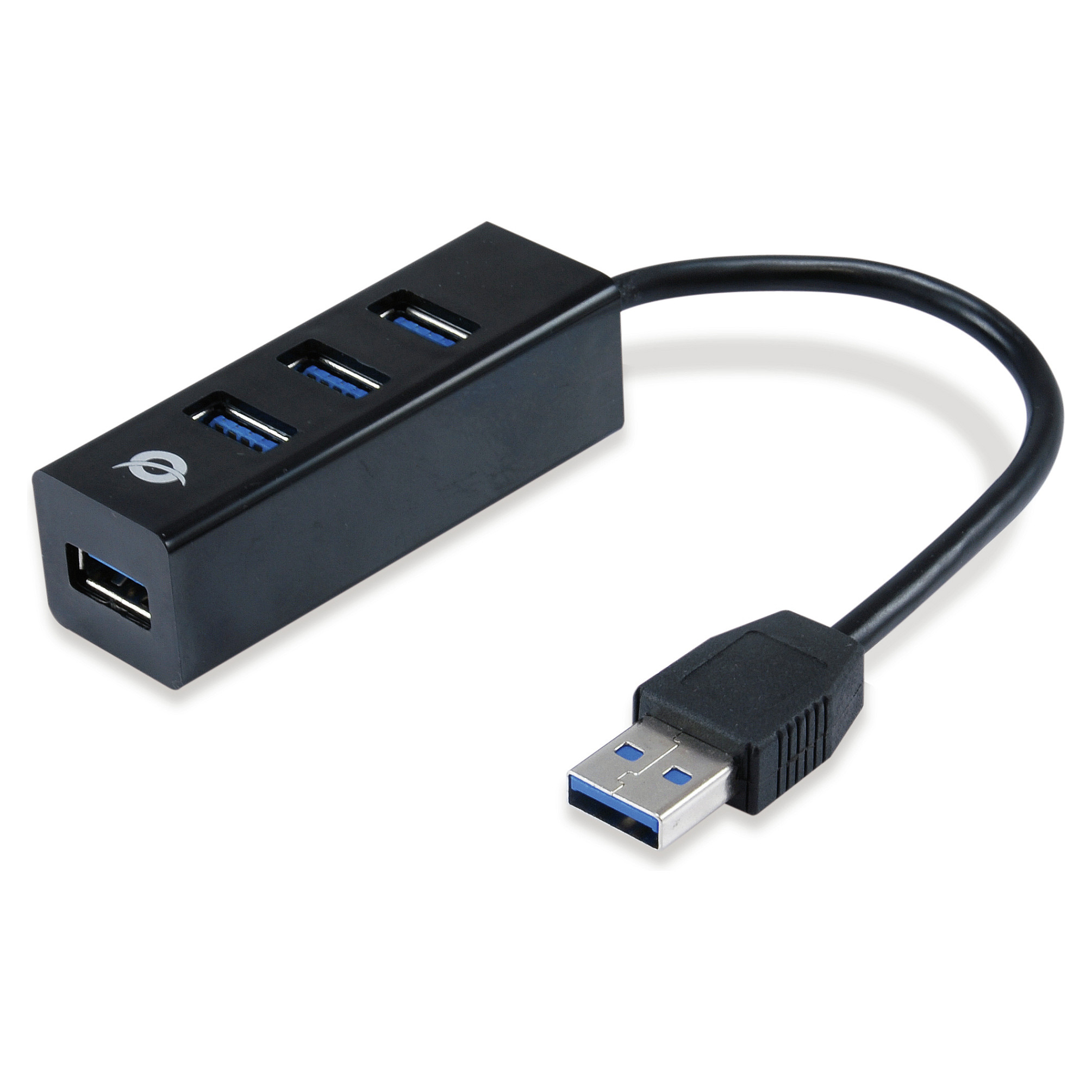 HUB Conceptronic / 4‑Port / USB‑A 3.0 + USB‑C Adapter → 4x USB‑A 3.0 / Bus‑Powered – Zezë - 4