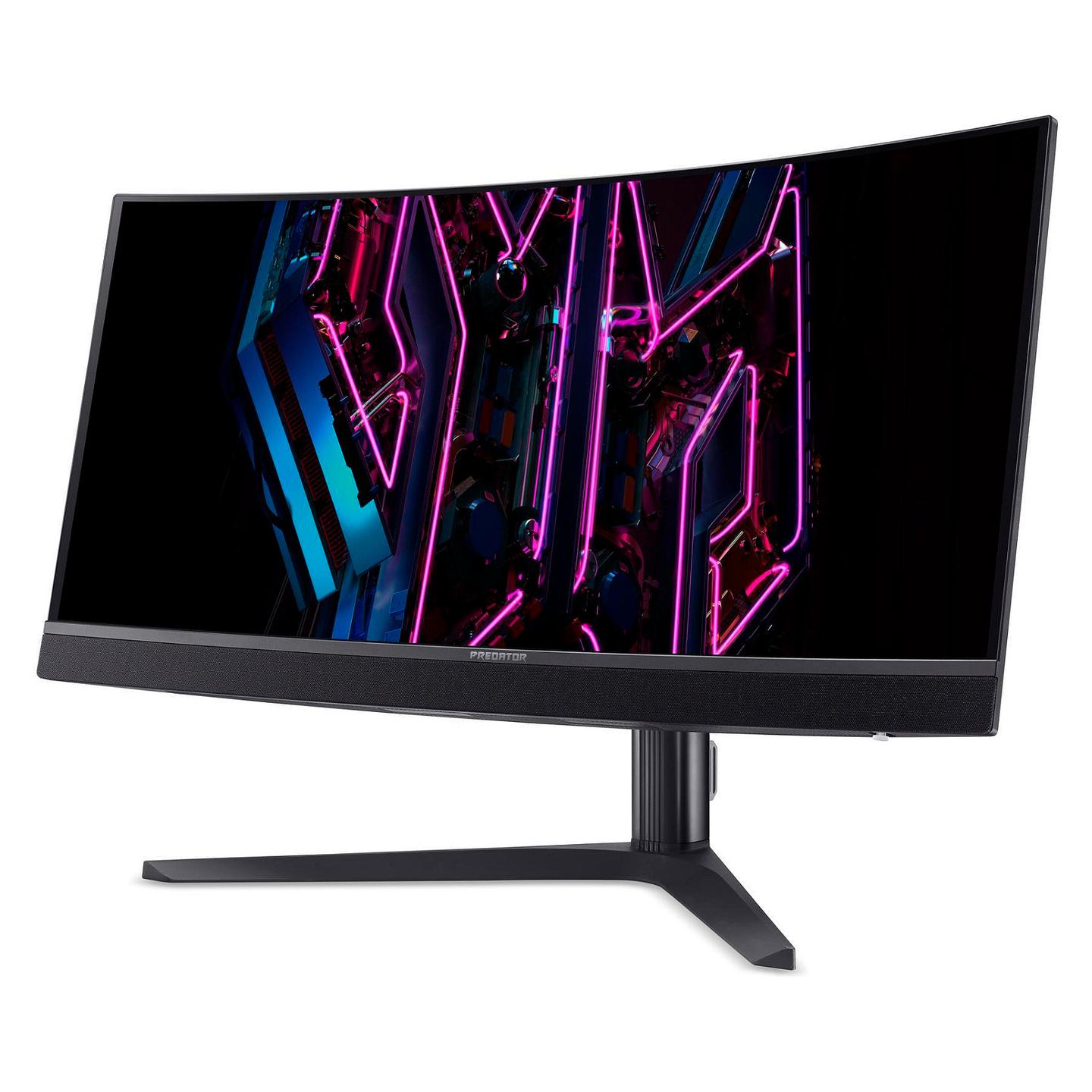 Monitor Gaming Acer X34V, 34", UWQHD OLED Curved, 175Hz, 0.1ms, HDMI + DP + USB-C - Zezë - 2