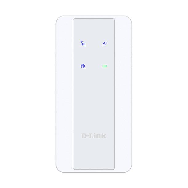 D-Link F518 Hotspot Mobil 5G NR / AX1800 Wi-Fi 6 / Nano SIM / Dual-Band 574Mbps + 1201Mbps / Bateri 8000mAh / USB-C Power Bank – Bardhë - 2
