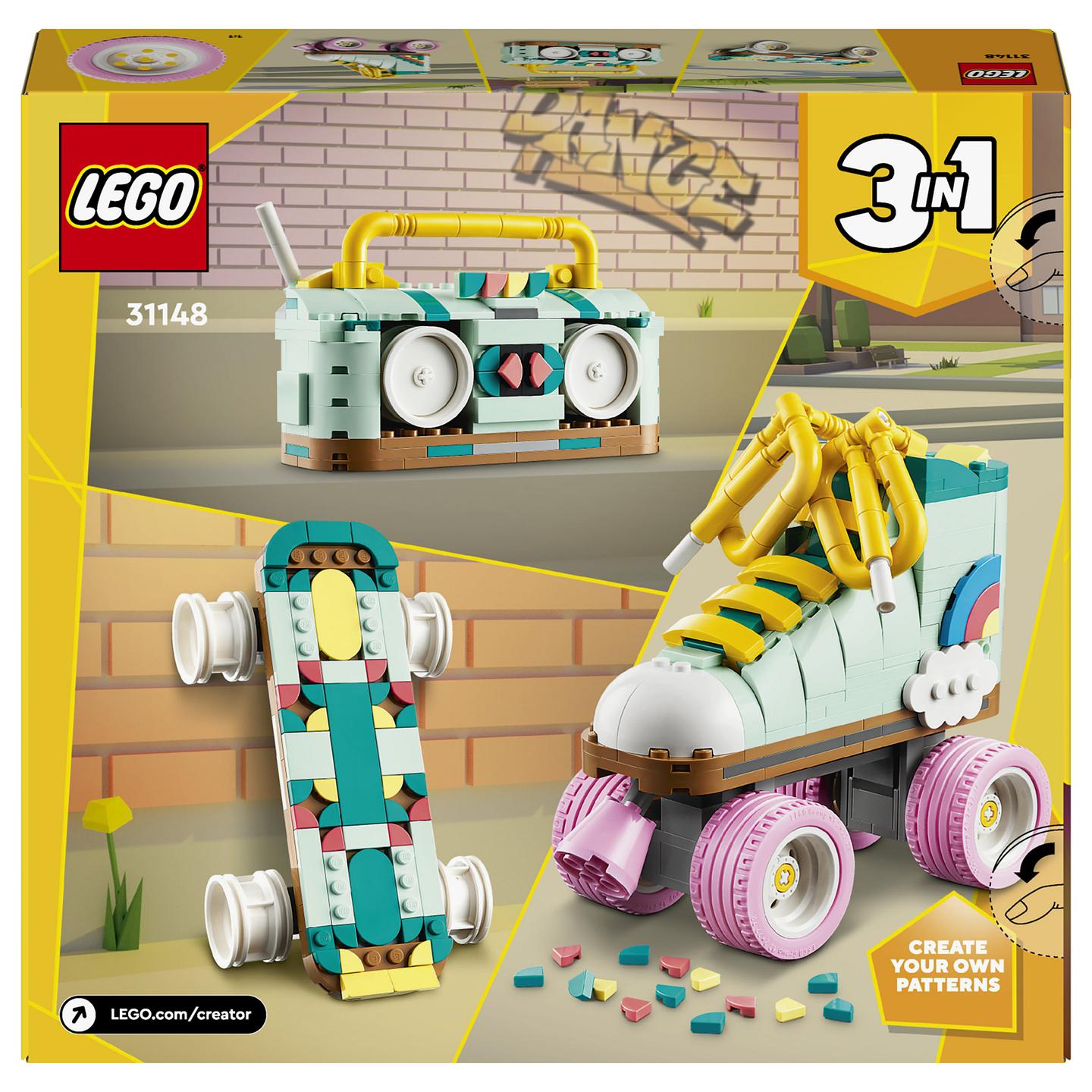 LEGO Creator 3-in-1 Retro Roller Skate 31148 - 6