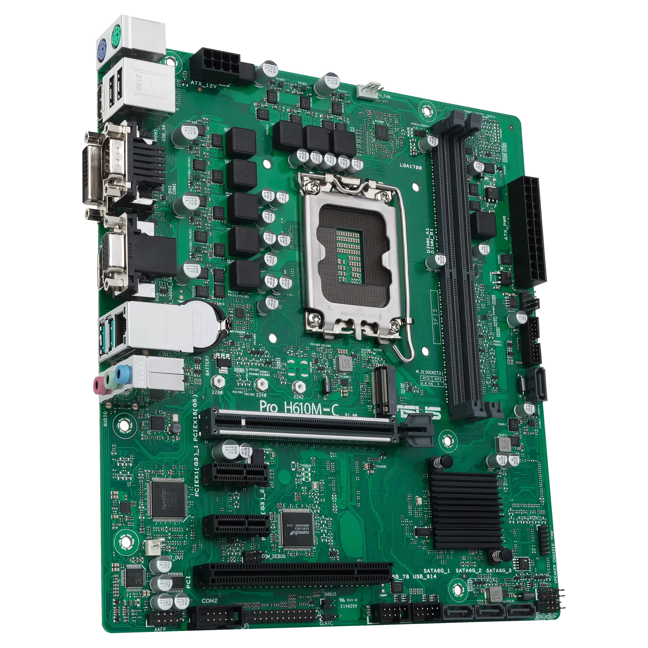 Pllakë Amë ASUS PRO H610M-C-CSM - 4