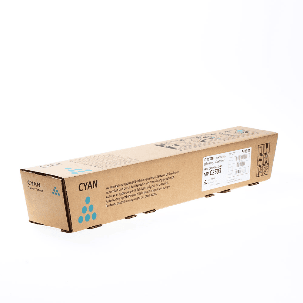 Toner Ricoh MP C2503 / 841931 – Blu - 1