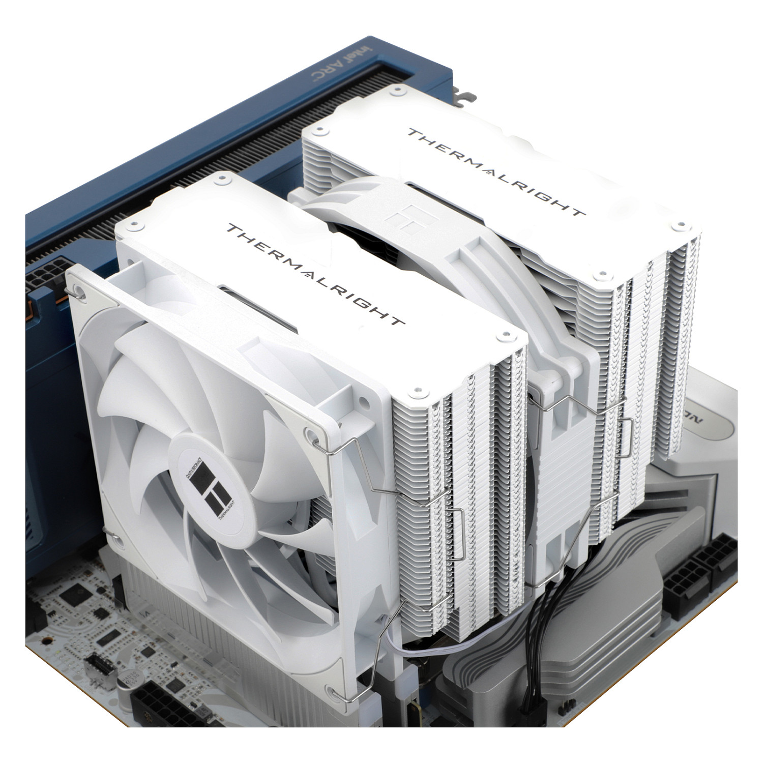 Ftohës për Procesor Thermalright Peerless Assassin 140 / Dual Tower / 120mm + 140mm Fan / 1500 RPM / 77.8 CFM / 6×6mm Heatpipe / LGA115x/1200/1700/1851/2011/2066 / AM4/AM5 – Bardhë - 8