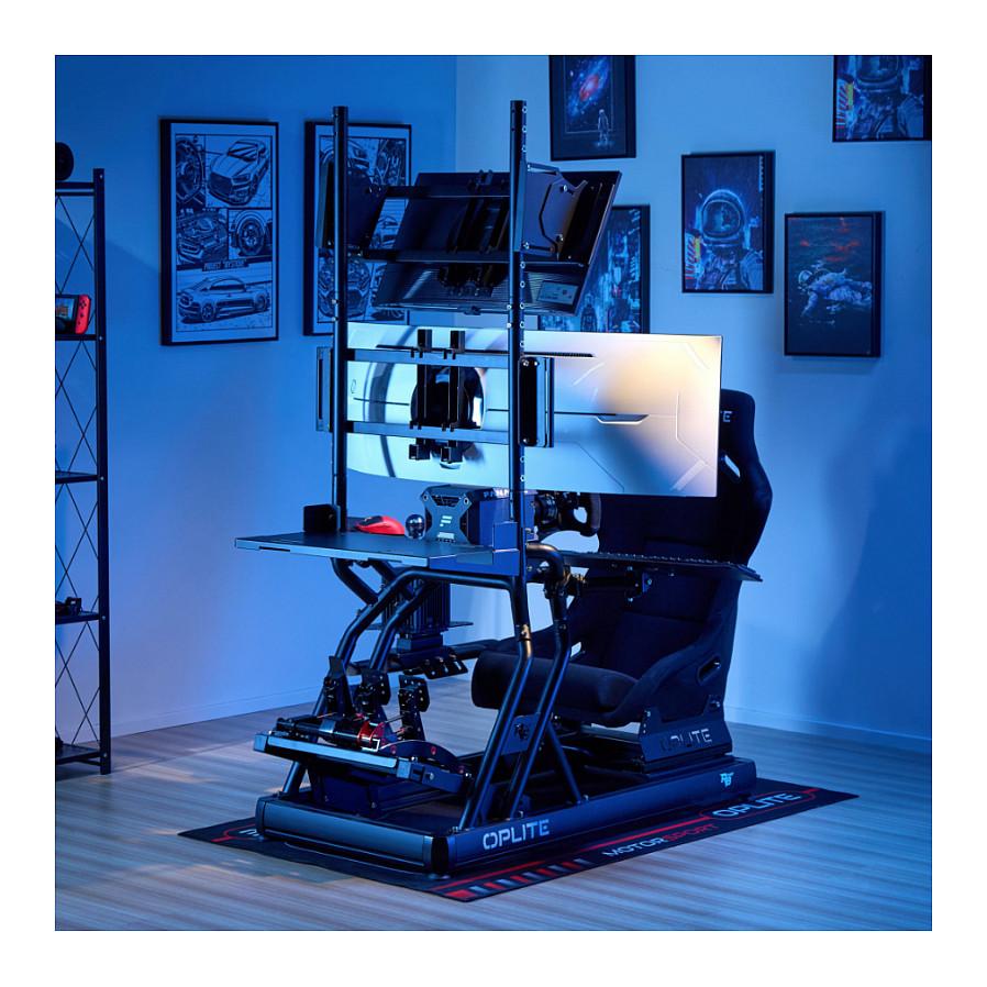 Mbajtëse për Monitor OPLITE R8 Single Monitor Mount Black / 1 Monitor / deri 32" / deri 8kg / VESA 75x75 & 100x100 / Rregullim Lartësie / Rotacion - Zezë - 6
