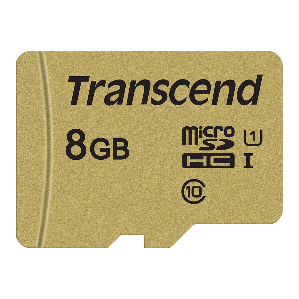 Kartë memorie SD CARD microSD 8GB Transcend SDHC USD500S w/Adapter - 2