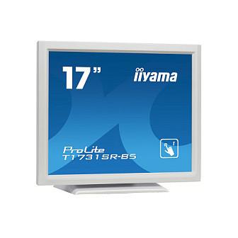 Monitor iiyama ProLite T1731SR-W5, 17", SXGA TN Touch, 5ms, HDMI+DP+VGA+USB - Bardhë - 4