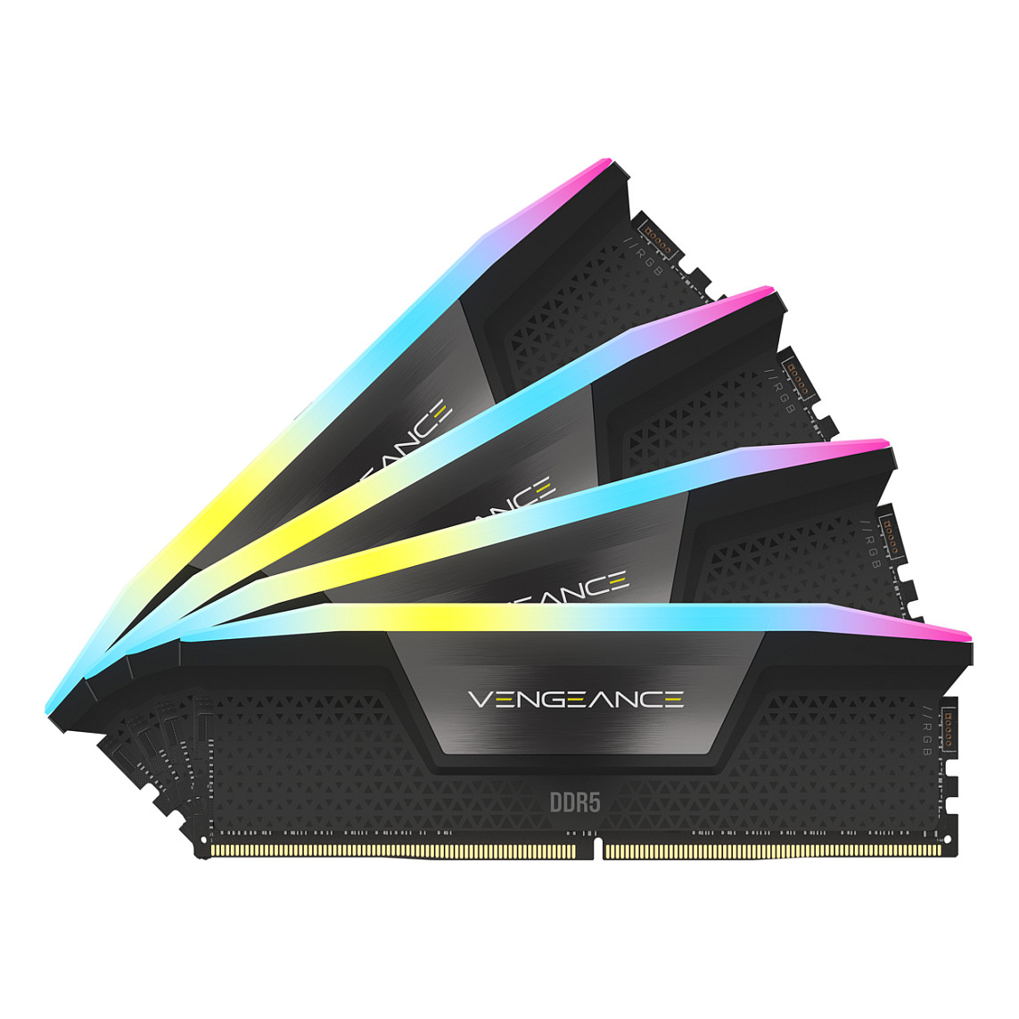 RAM Memorie DDR5 CORSAIR DIMM Kit 192 GB /5200 MT/s – CL38 –VENGEANCE RGB – INTEL XMP / Zezë - 5