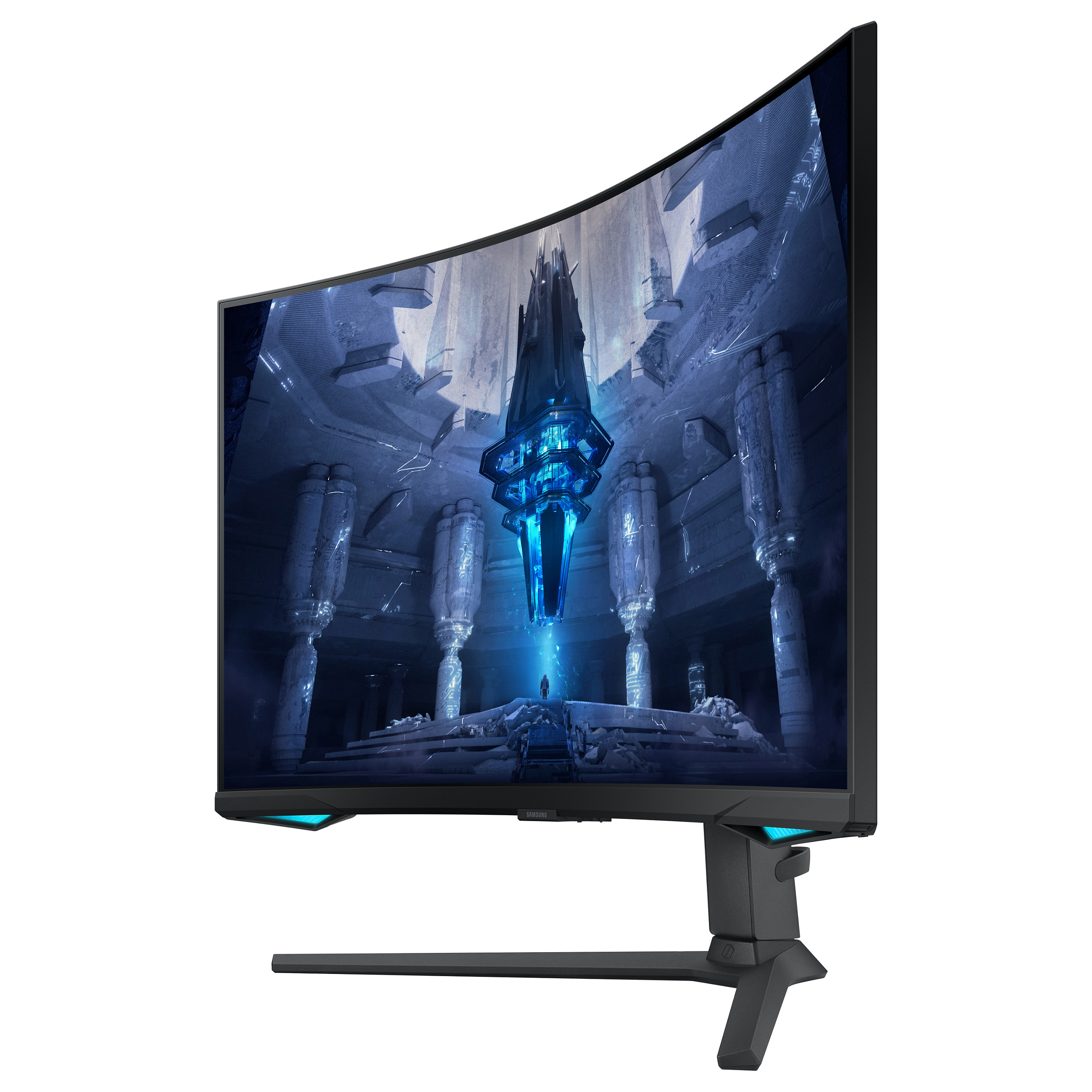 Monitor Gaming Samsung LS32BG750NPX / 32"/ 4K Ultra HD VA / LED / 165 Hz / 1 ms / HDMI+USB+DP+HDCP - Zezë - 7