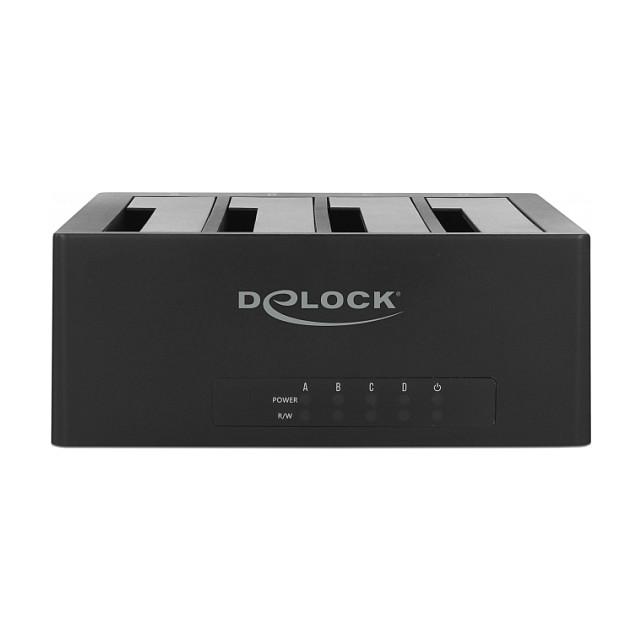 Docking Station DeLOCK 63930 / 4x SATA 2.5-3.5 / USB-C 5Gbps – Zezë