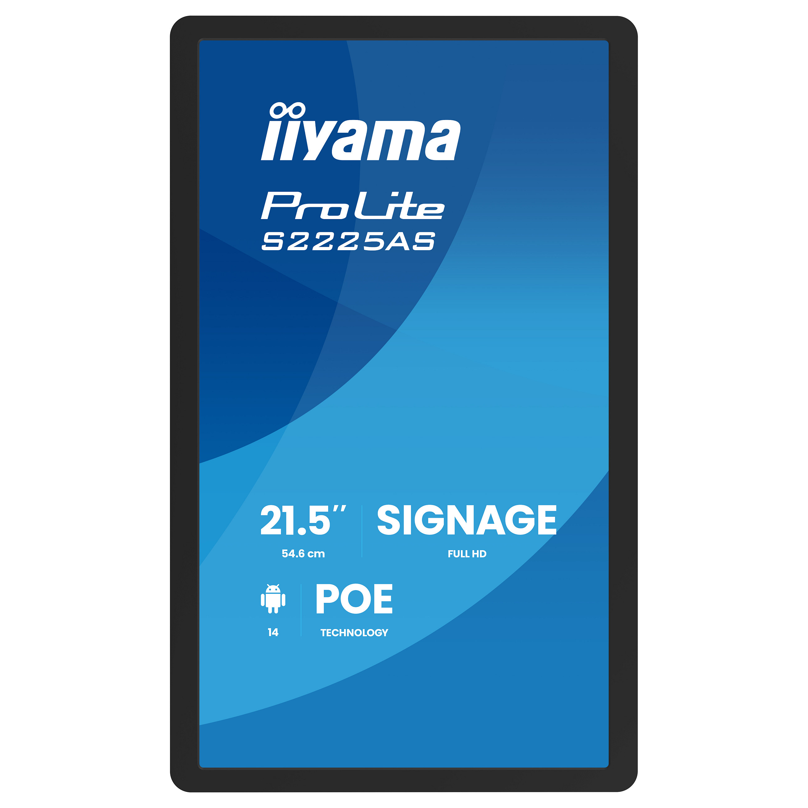Monitor iiyama S2225AS-B1P / 21.5"/ Full HD IPS LCD / 14ms / USB - Zezë - 4