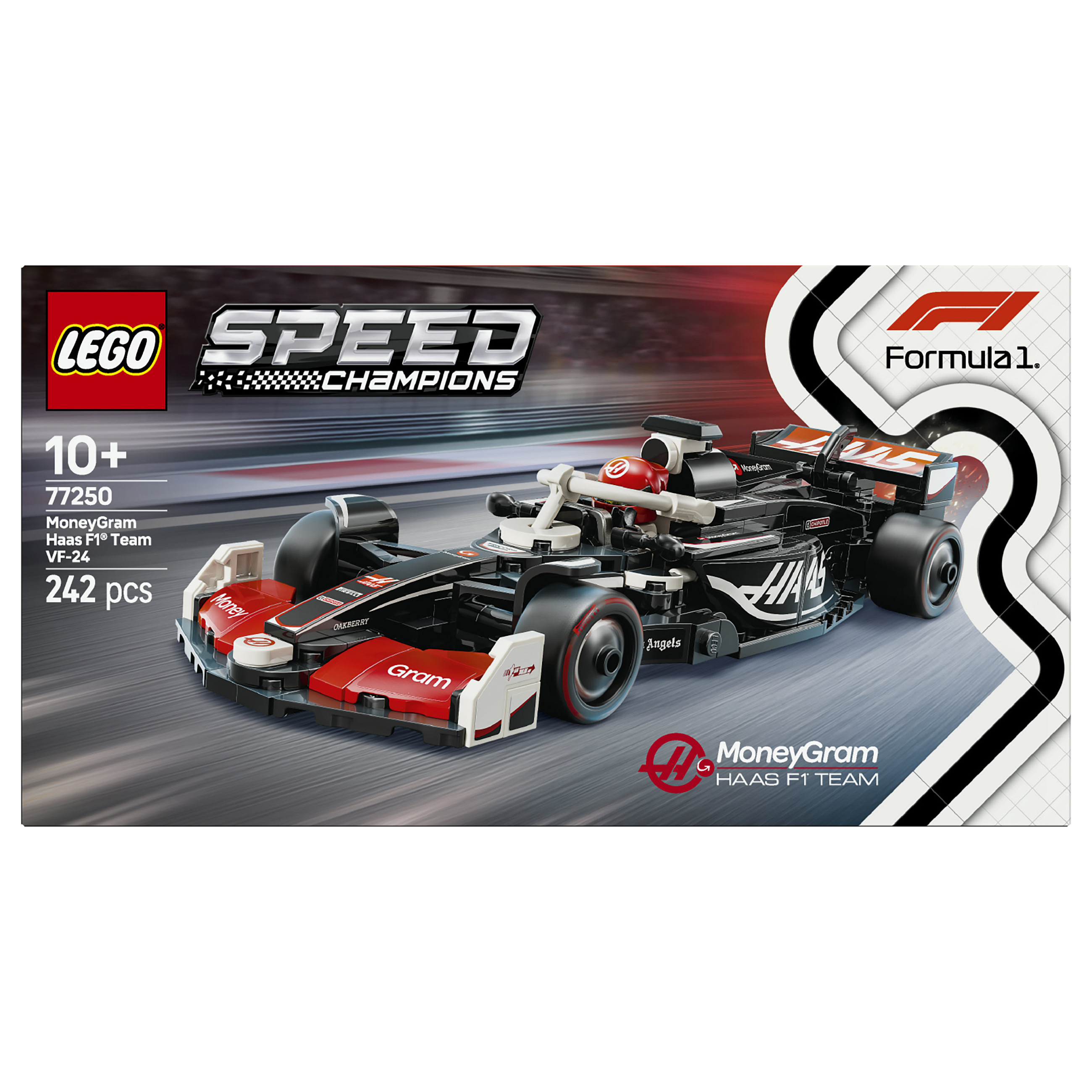 LEGO Speed Champions MoneyGram Haas F1 Team VF-24 Racing Car 77250 - 16