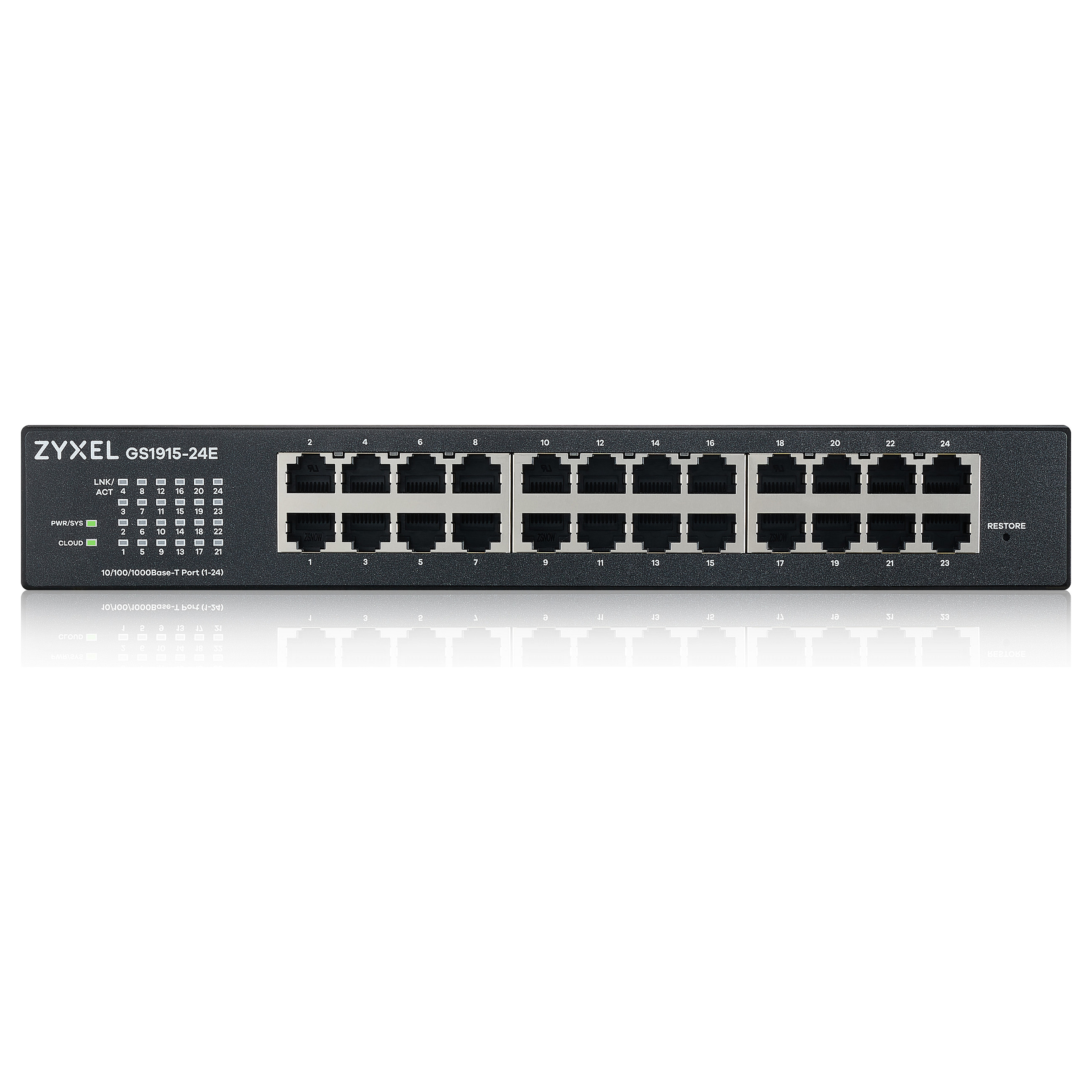 Ruter Zyxel 24P Zyxel GS1915-24E M RM - 2