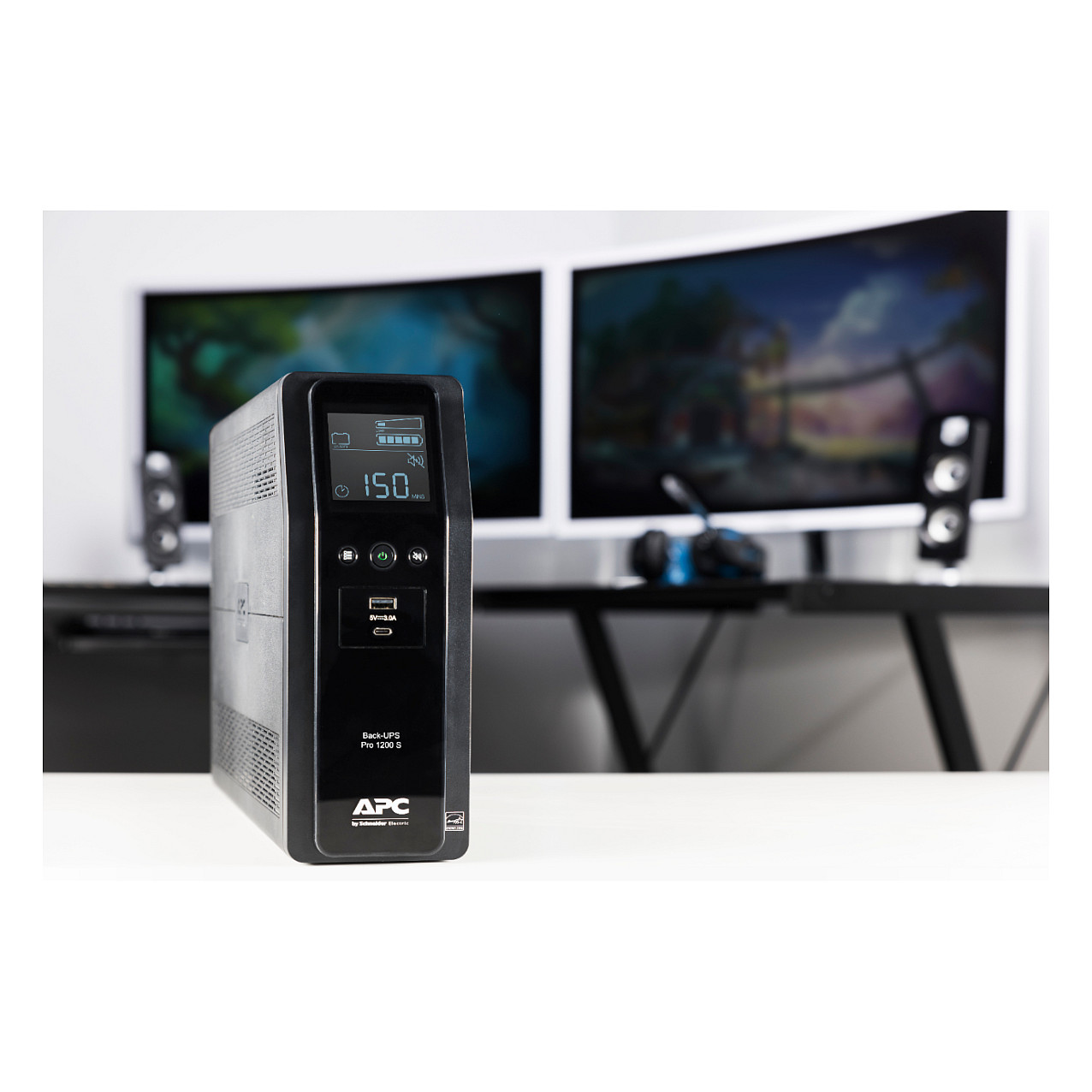 APC Back-UPS BR1200SI 1200VA/720W UPS – Line Interactive with AVR (Tower) - 4
