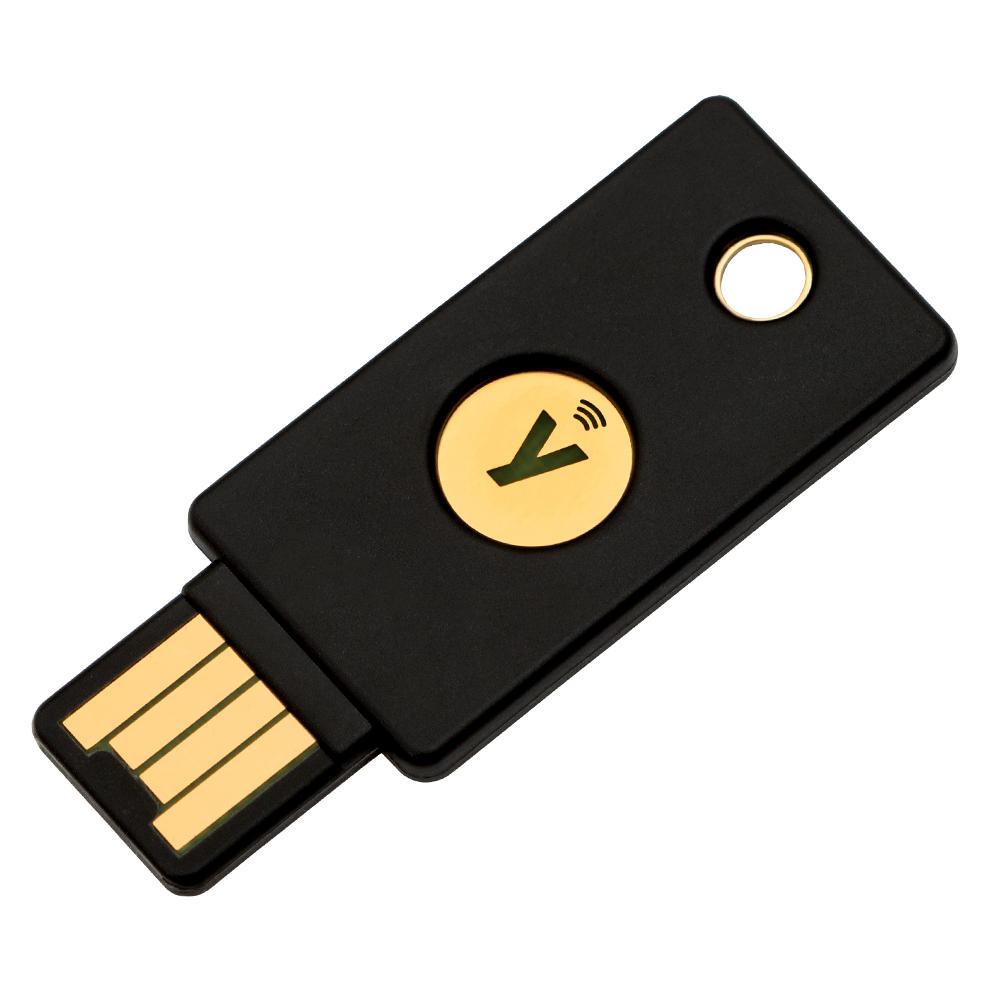 Çelës Sigurie Yubico YubiKey 5 NFC / USB-A / NFC / FIDO2 - Zezë