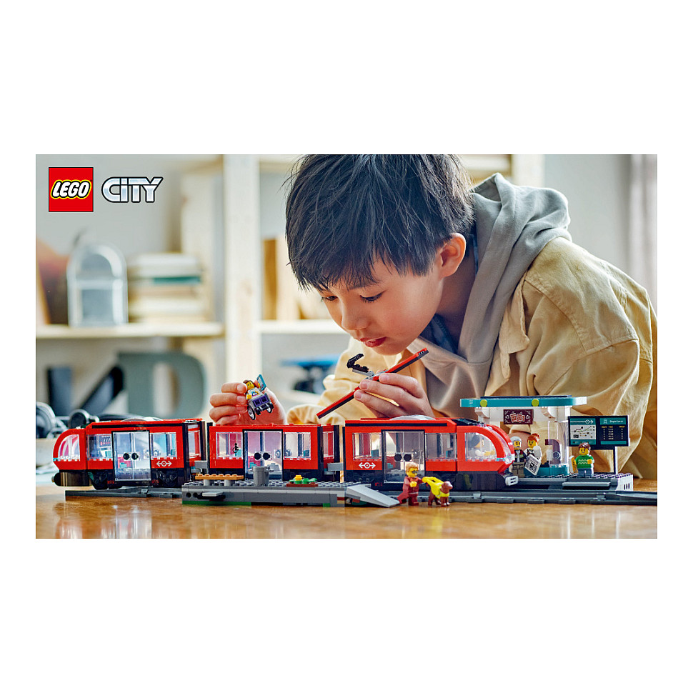 LEGO 60423 City: Tram with Stop - 23