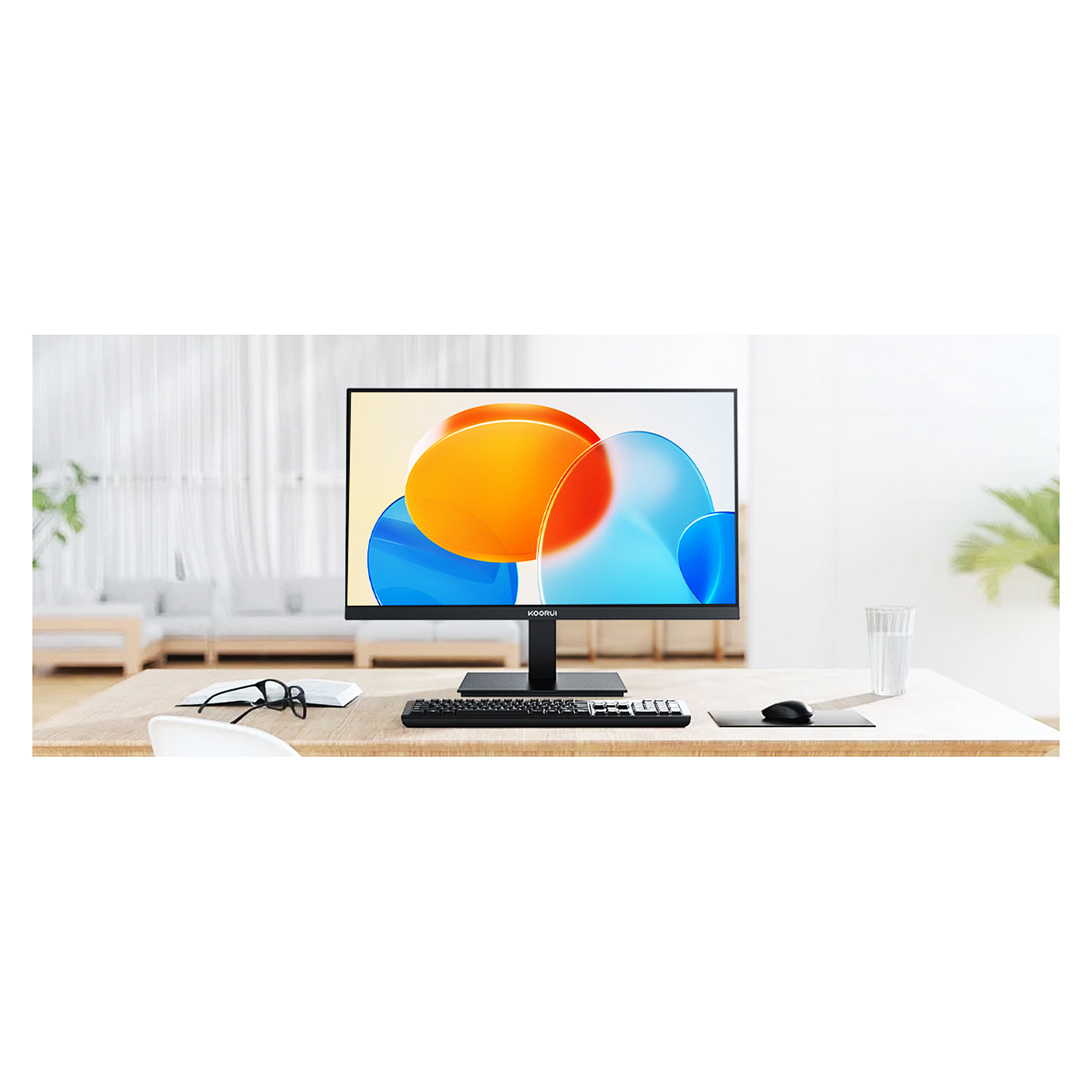 Monitor KOORUI E2411H / 23.8" / Full HD IPS / 120 Hz / 6 ms / HDMI+VGA - Zezë - 17