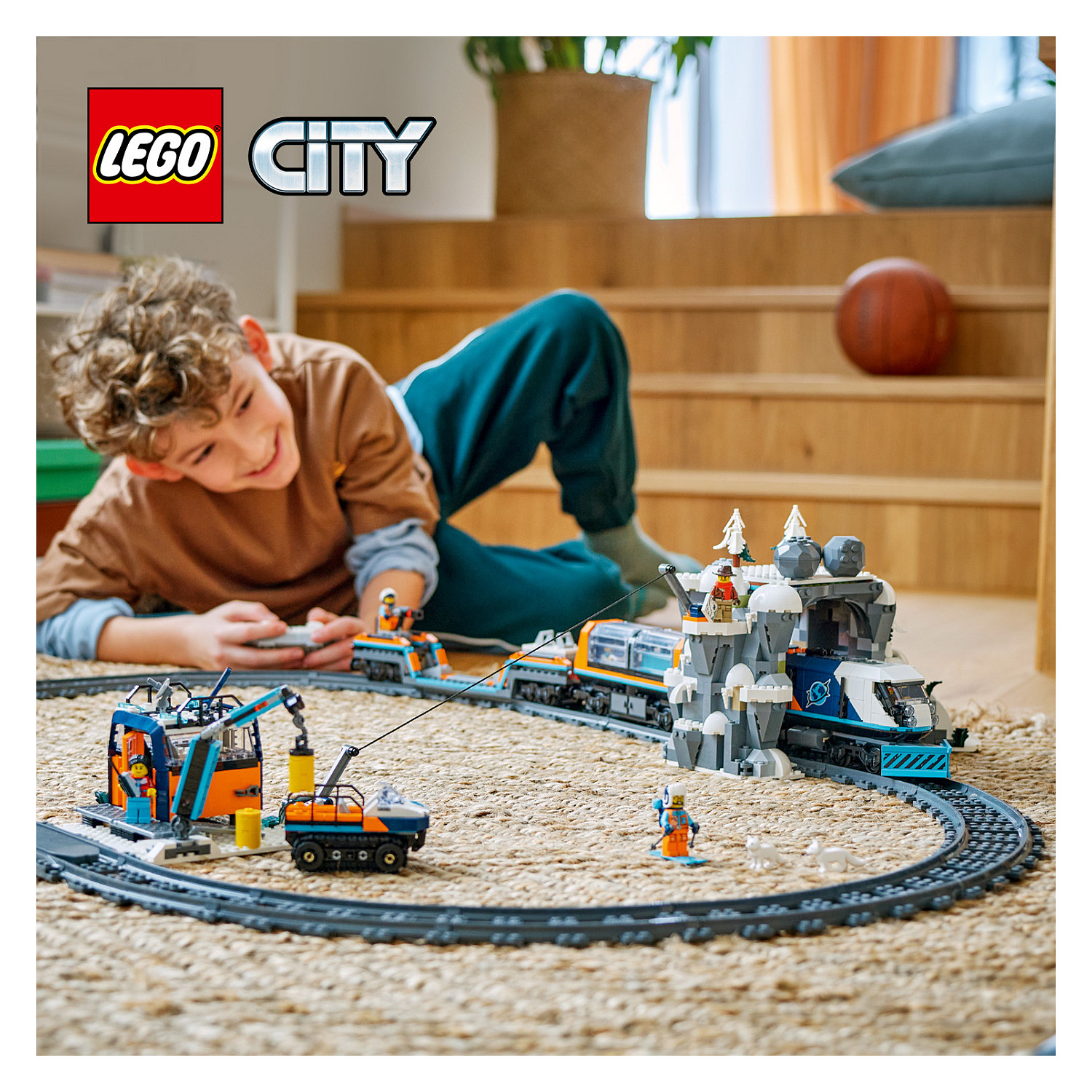 LEGO City Explorers Arctic Polar Express Train – Mix - 29