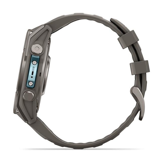 Orë e Mençur Garmin fēnix 9 / 47 mm / AMOLED / Titanium / Rrip Silikoni / GPS - Gri - 9