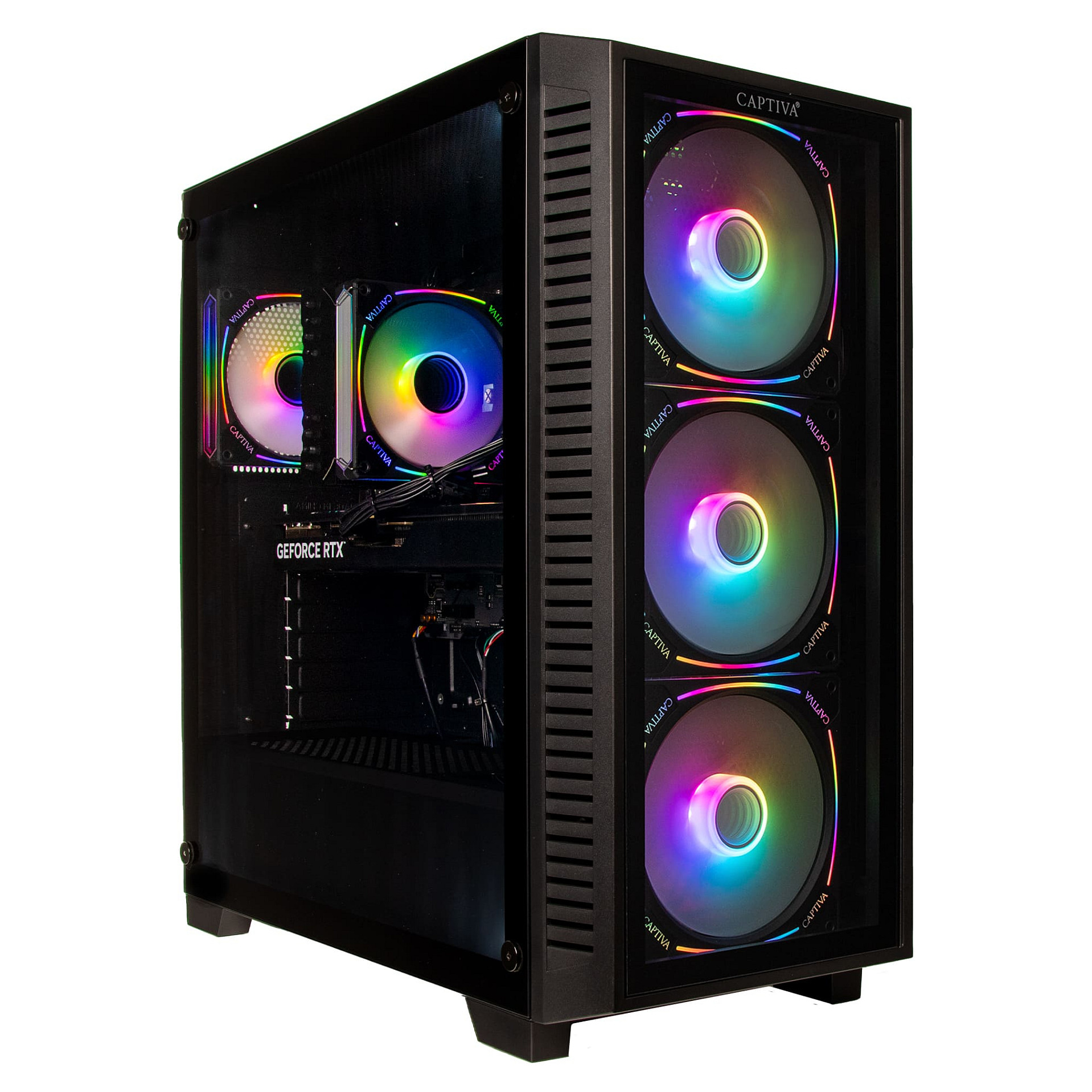Kompjuter Gaming Captiva R98-664 / Ryzen 7 7800X3D / 32GB DDR5 / 1TB / RTX 5070 Ti 16GB - Zezë