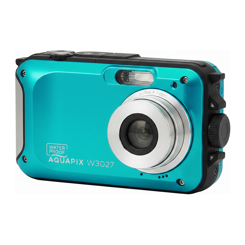 Kamerë digjitale Easypix Aquapix W3027 Wave / 5MP / 30MP Interpolated / 1080p Full HD / 4x Digital Zoom / 2.7" LCD / 3m Waterproof - Blu