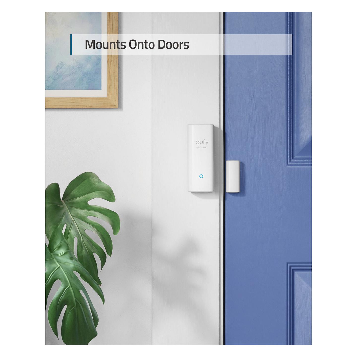 Sensor për Dyer dhe Dritare Eufy T89000D4, Wireless, CR-123A, 100 dB - Bardhë - 11