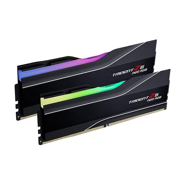 RAM Memorie DDR5 G.Skill Trident Z5 Neo RGB F5-6000J3444F64GX2-TZ5NR, 128GB (2x64GB), DIMM, 6000MHz, CL34, 288-pin - Zezë - 2