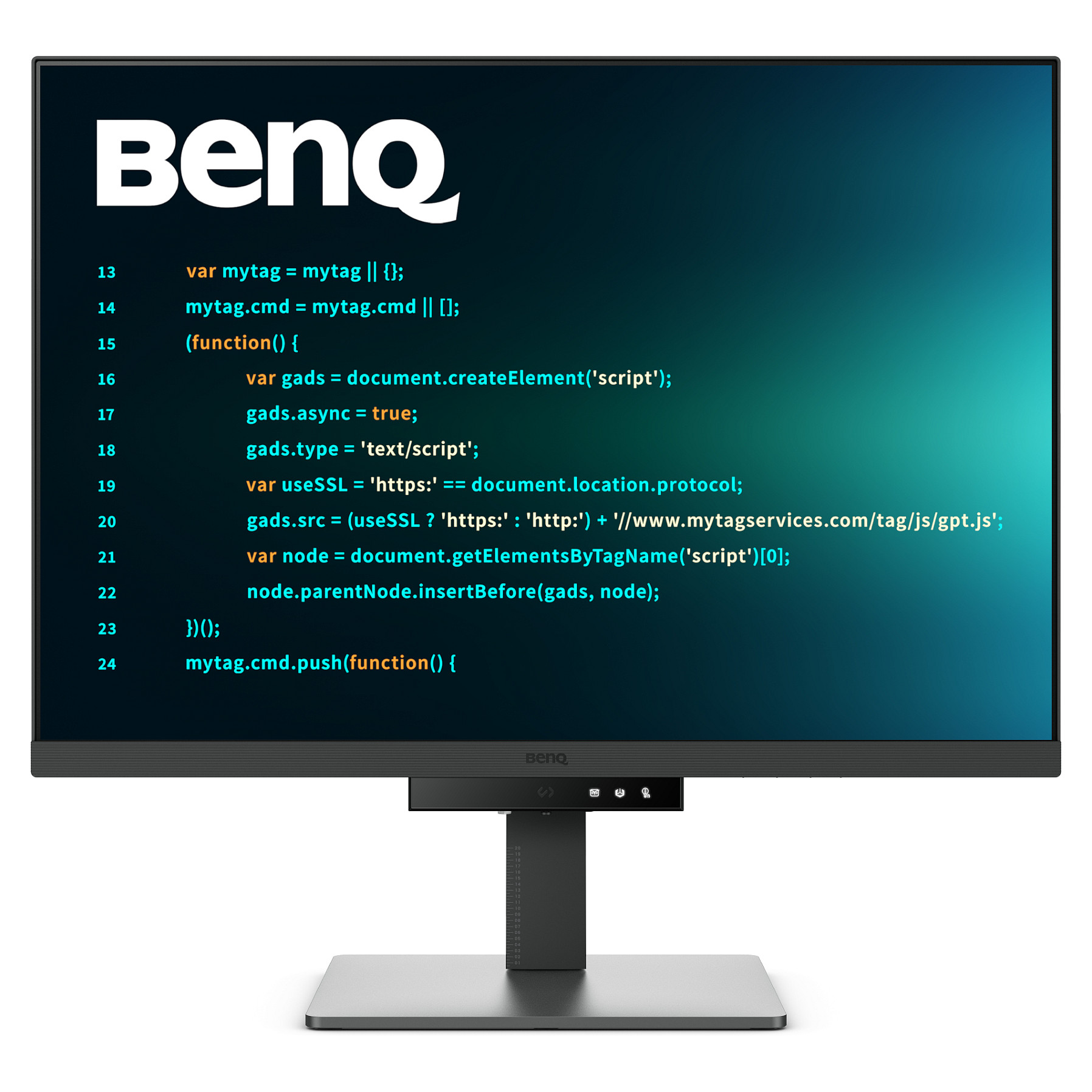 Monitor BenQ RD280U / 28.2″ / 4K Ultra HD IPS / 60Hz / 5ms / HDMI + USB-C + DP / Lift & Pivot - Gri - 1