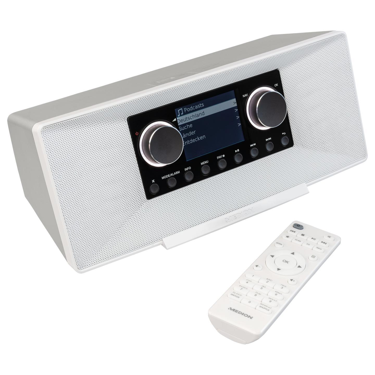 Radio Interneti MEDION LIFE P85333, 12W, DAB+, FM, AM, Wi-Fi, Ekran TFT 7.1" - 3
