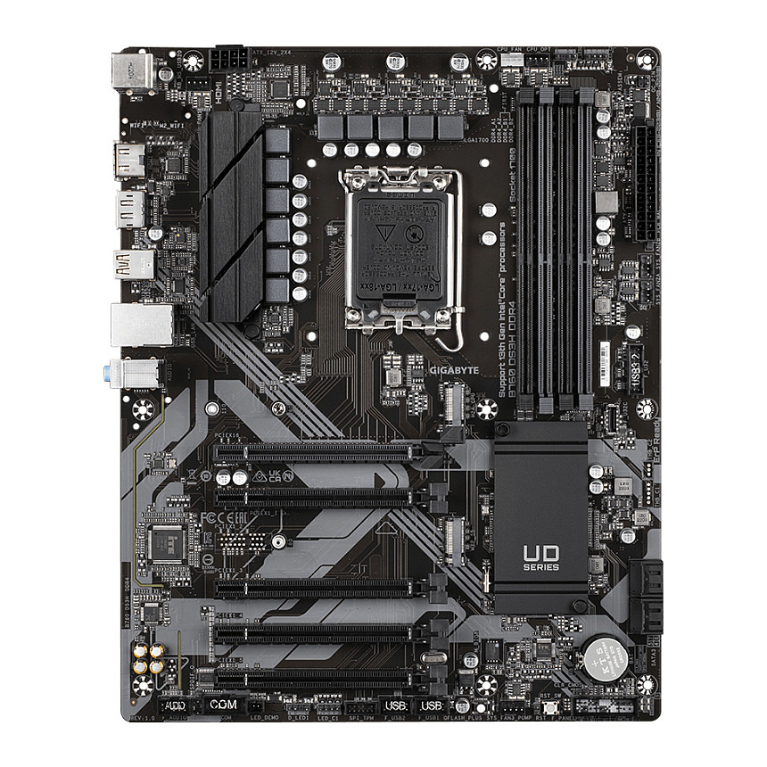 Pllakë Amë MB Intel 1700 Gigabyte B760 DS3H / DDR4 / LGA 1700 / HDMI+DP - 2
