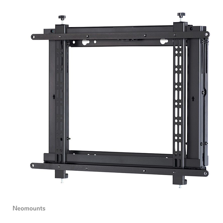 Mbajtëse për TV Neomounts / 42"-70" / 35kg / VESA 200x200-600x400 / Videowall / Push-to-Pop-Out / Peizazh/Portret - Zezë
