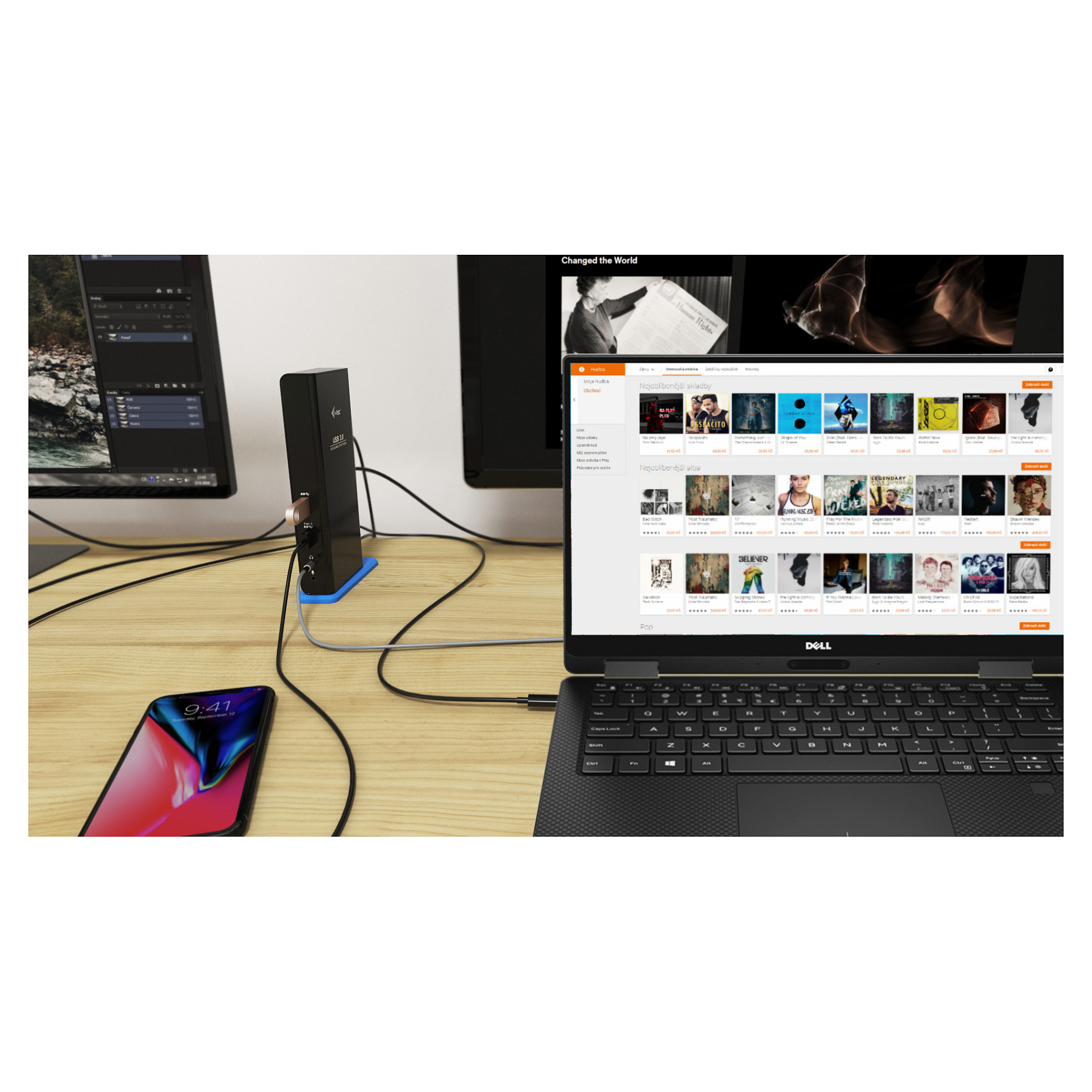 Docking Station i-tec USB 3.0 Dual HDMI - Zezë - 7