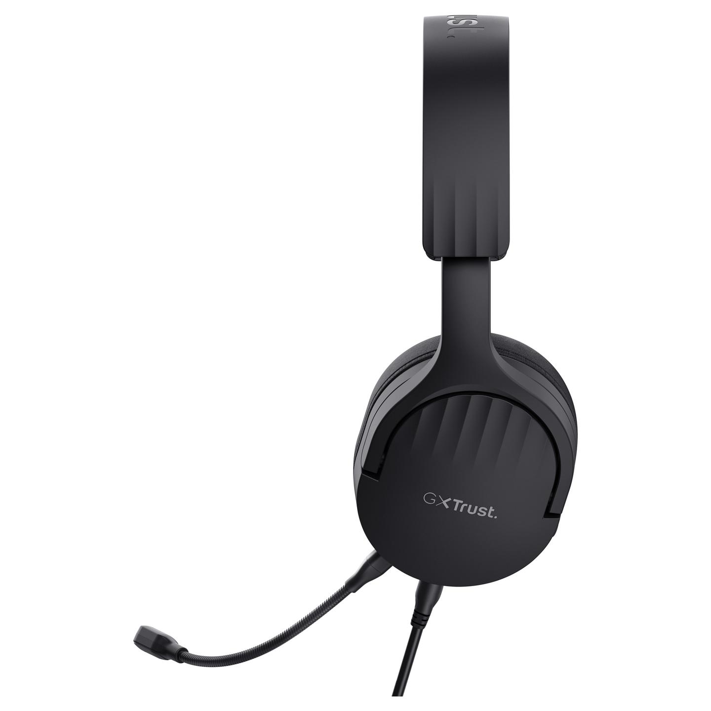 Kufje Gaming Trust GXT 489 Fayzo / Wired / Over-Ear / 50 mm / 3.5 mm / Mikrofon i shkëputshëm / 1.2 m – Zezë - 7