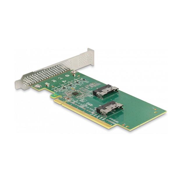 Kartë Zgjerimi PCI Express Delock 90077 / PCIe 4.0 x16 / 4x SFF-8639 / NVMe / 64Gbps - 3