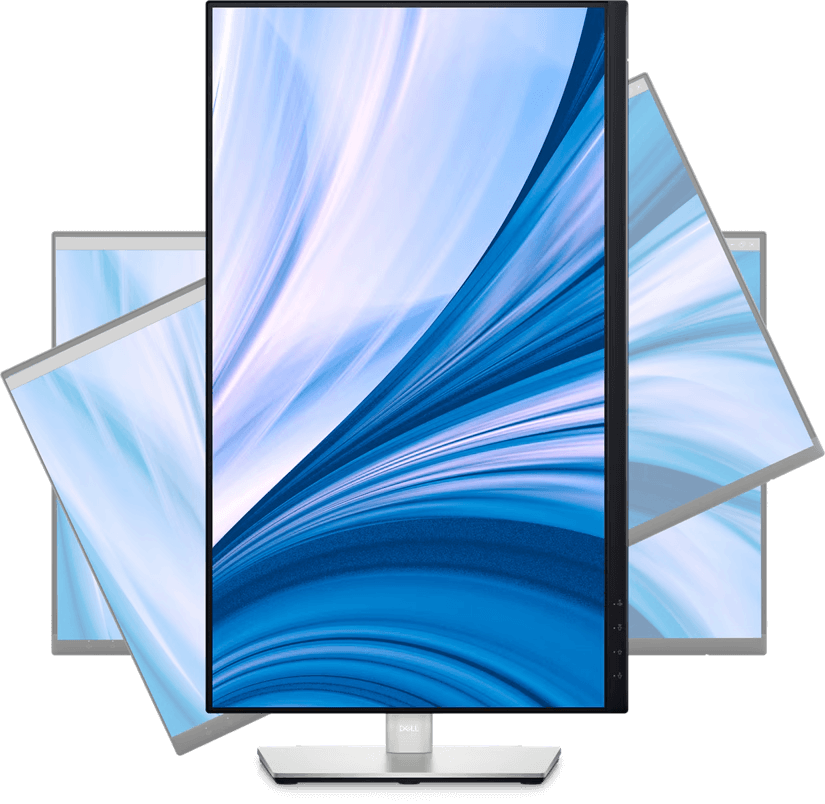 Monitor Dell C2423H / 23.8" Full HD 60Hz 5ms TN / HDMI, DP / Video Conferencing / Microphone/camera - e zezë / Hiri - 2