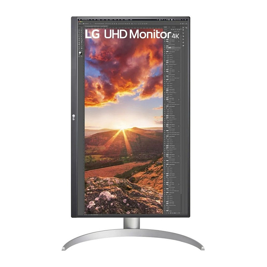 Monitor LG 27UP850K-W / 27″ / 4K UHD IPS LED / 60Hz / 5ms / USB-C + DP + HDMI - Bardhë - 10