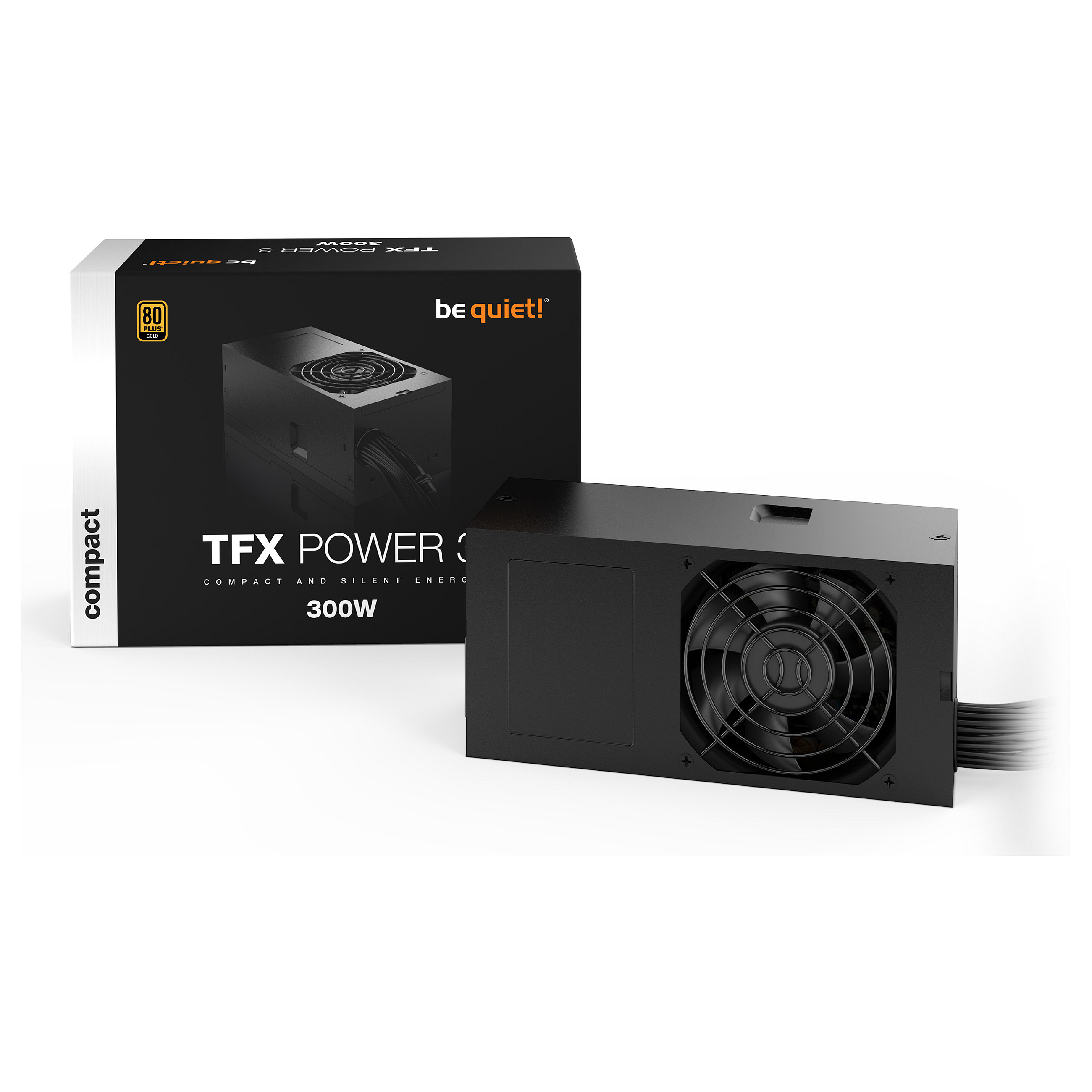 Furnizues Energjie be quiet! TFX Power 3 / 300W / TFX / 80 PLUS Gold / Non-Modular - Zezë - 4