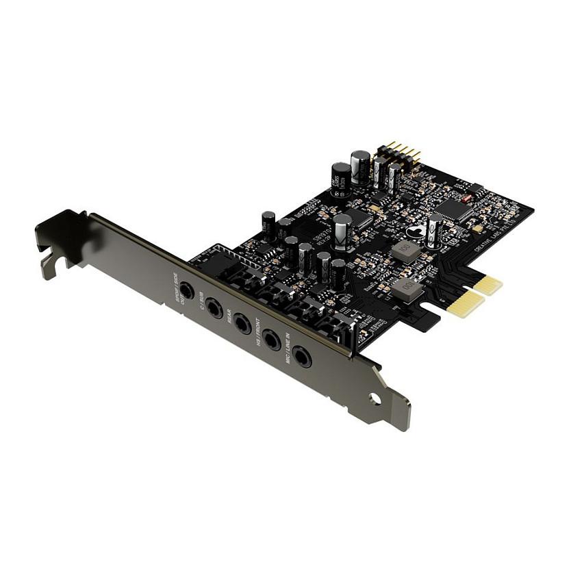 Kartë e Zërimit Creative Sound Blaster Audigy Fx Pro, 7.1 Kanale, 32-bit, PCIe, SNR 120 dB - 6