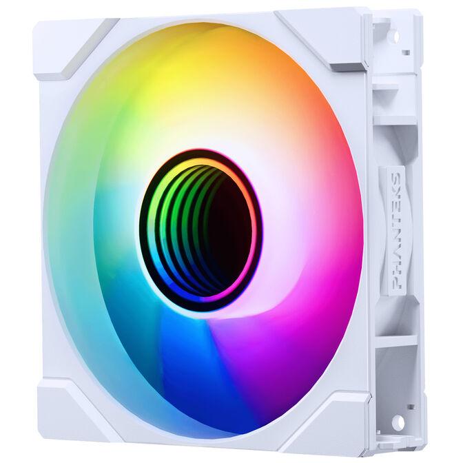 Ftohës për Kasë Phanteks M25G2-120 Reverse / 120mm / 2000 RPM / PWM / D-RGB – Bardhë
