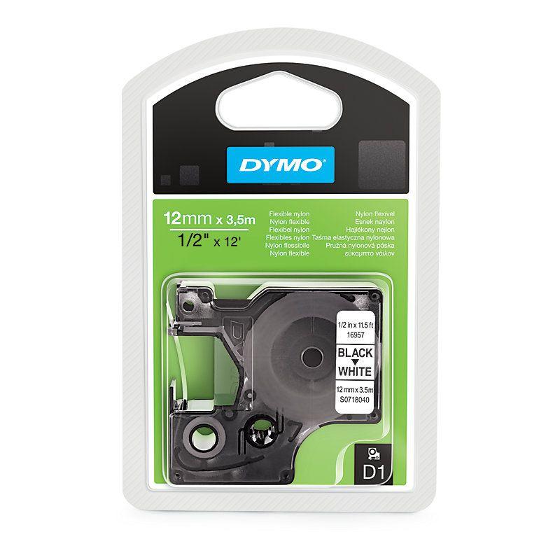 Shirit për Printer 3D Dymo Colour Ribbon 16957 / S0718040 - Zezë mbi Bardhë - 1